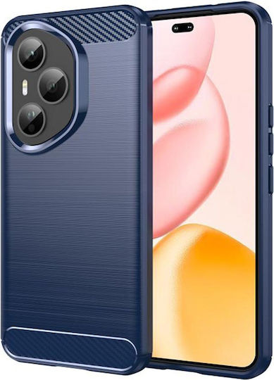Techsuit Carbon Stoßstange Silikon / Kunststoff Blau (Honor 400 Pro)