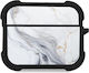 Sonique Marble Series Case Silicone in White co...