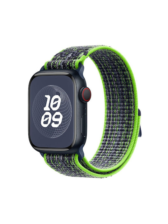 Kalebol Strap Fabric Green (Apple Watch 10, Ultra 2, Ultra, 9, 8, 7)
