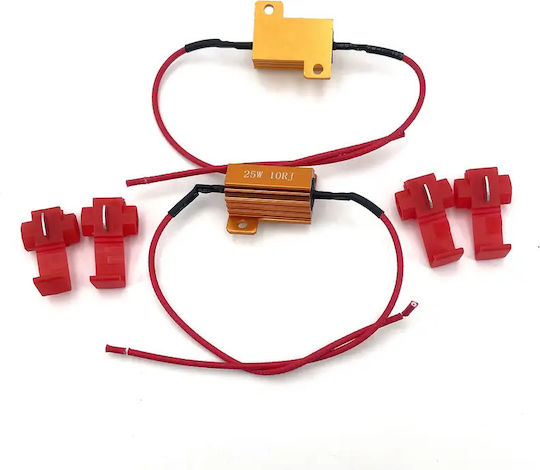 Set Car Burnt Bulb Warning Canceller 25w 25ohms