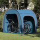 Vidaxl Bicycle Storage Tent Roof Air Storage Air Blue