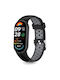 Tech-Protect ICONBAND Silicone Strap Black / Grey Smart Band 8 / Smart Band 9 / Smart Band 10