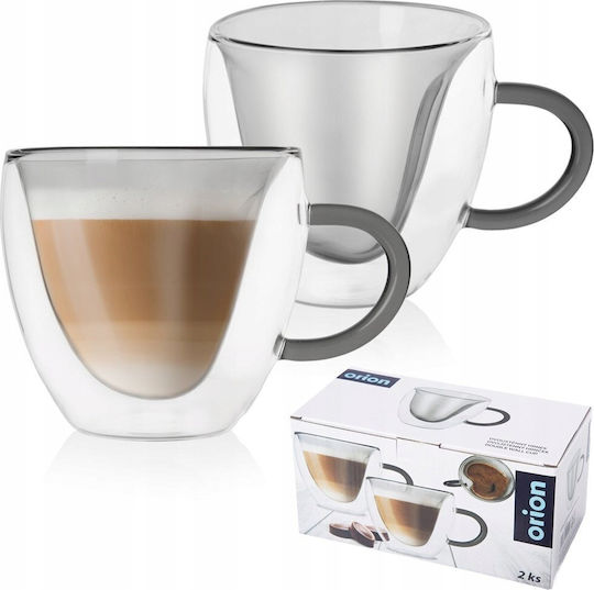 Orion Κούπα Πλαστική Διάφανη 280ml 2τμχ