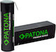 Patona Premium Επαναφορτιζόμενη Μπαταρία 18650 Li-ion 3000mAh 3.7V