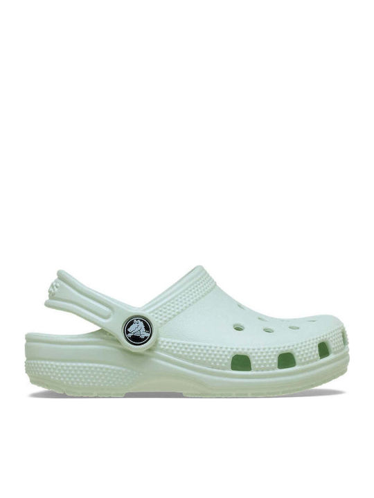 Crocs Children's Anatomical Beach Shoes Green