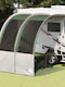 vidaXL Tenda laterală Terasă Verde x2m