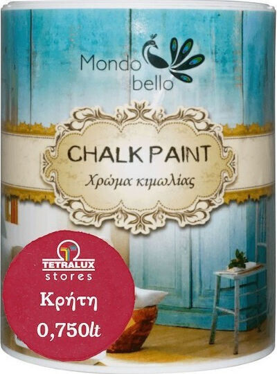 Tetralux Chalk Paint 750ml Crete/red