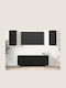 Unitate TV pentru sufragerie Black Oak