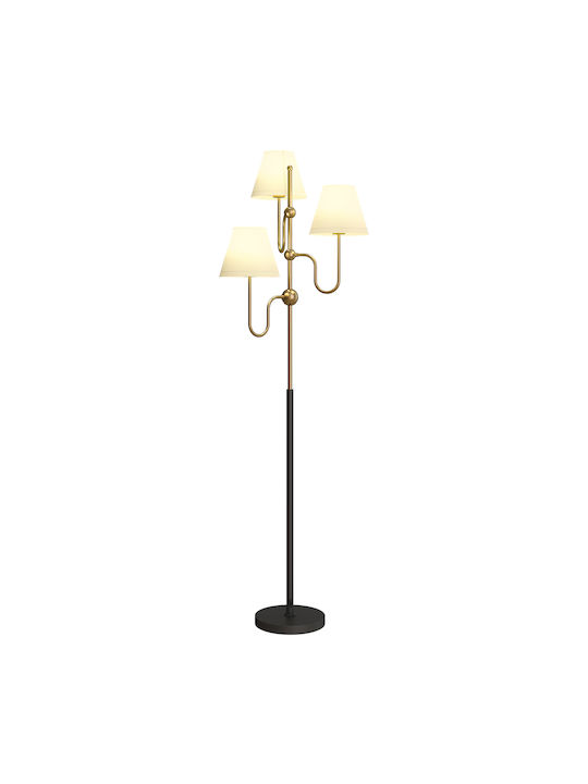 HomCom Stehlampe H165cm. Gold HomCom Stehlampe H165cm. Gold