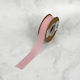 Cotton Ribbon Frayed 25mmx10m Pink