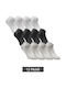 Jack & Jones Men's Solid Color Socks Black 12Pack