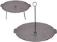 Placă Grătar Din Fontă 45cm + Suport Suspendat Perfect Home 15604