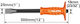 Hojita Chisel with Protective Handle 300x25mm 600000.0045