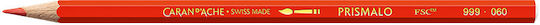 Caran D'ache Κραιγιον Ακουαρελας Φ2.95mm Prismalo Vermilion Κοκκινο 12 Τεμαχια