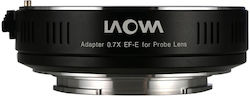 Laowa Laowa Ef-e Mount Adapter 0.7x Focal Reduction From Canon Ef S To Sony E Laowa 24mm F/14 Probe Lens