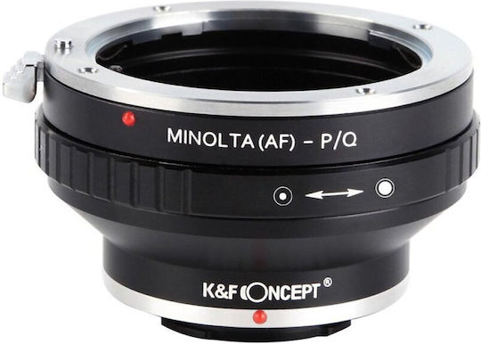 K&f Concept Af-p/q Монтажен Адаптер От Minolta Af Към Pentax Q-монтаж