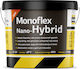 Bauer Monoflex Nanohybrid Ελαστομερές Επαλειφόμενο Στεγανωτικό 1kg Λευκό