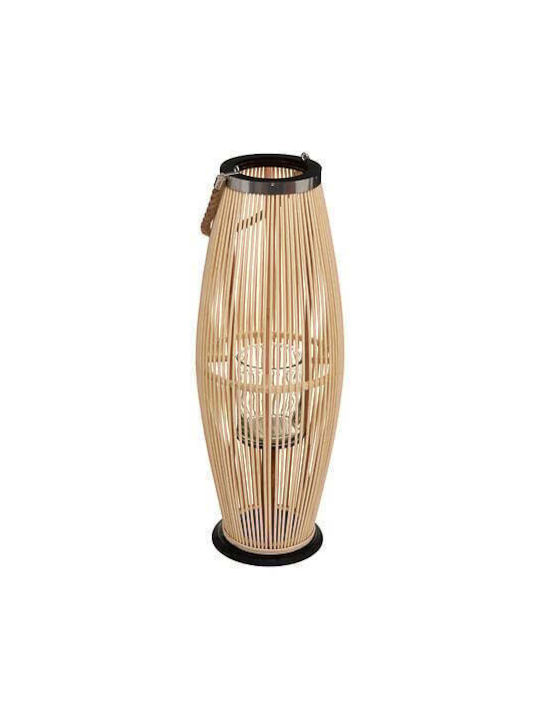 Atmosphera Φαναράκι Bamboo Μπεζ 27x27x27εκ.