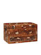 vidaXL Wooden Decorative Box Storage 70x35x40cm