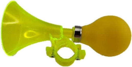 Plastic Kids Bicycle Horn Yellow 108773 Yellow