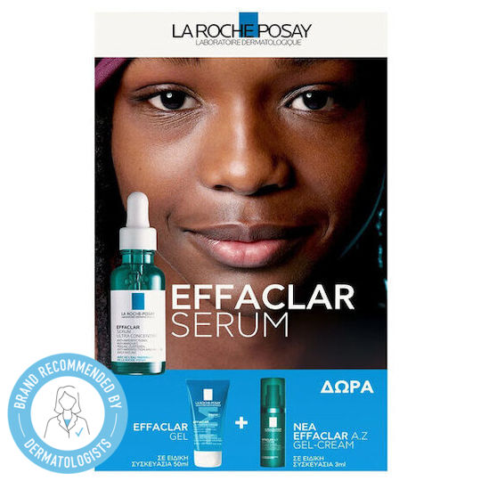 La Roche Posay Effaclar Skin Care Set for Αnti-ageing & against Acne 3pcs