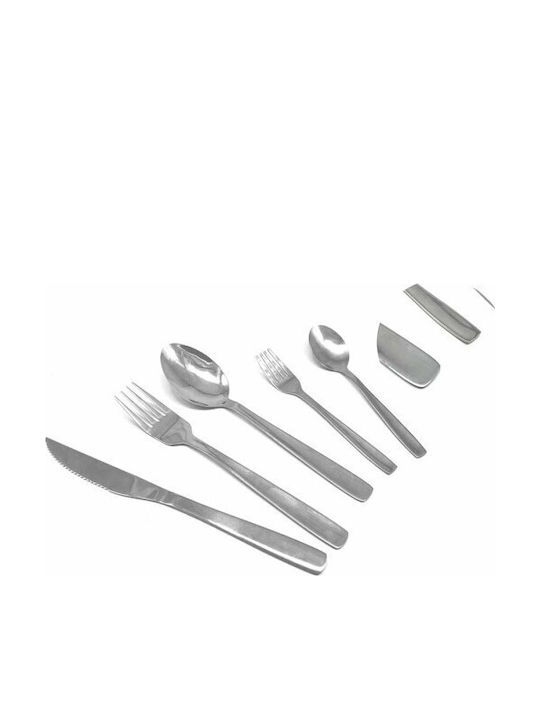 Estia Löffelset Abendessen Edelstahl Silber 6Stück