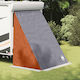 vidaXL Summer Camping Storage Tent Grey 190x150...