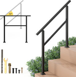 Costway Balustradă Laterală 104 Cm Unghi Reglabil Intrare Scări Tj10025-1
