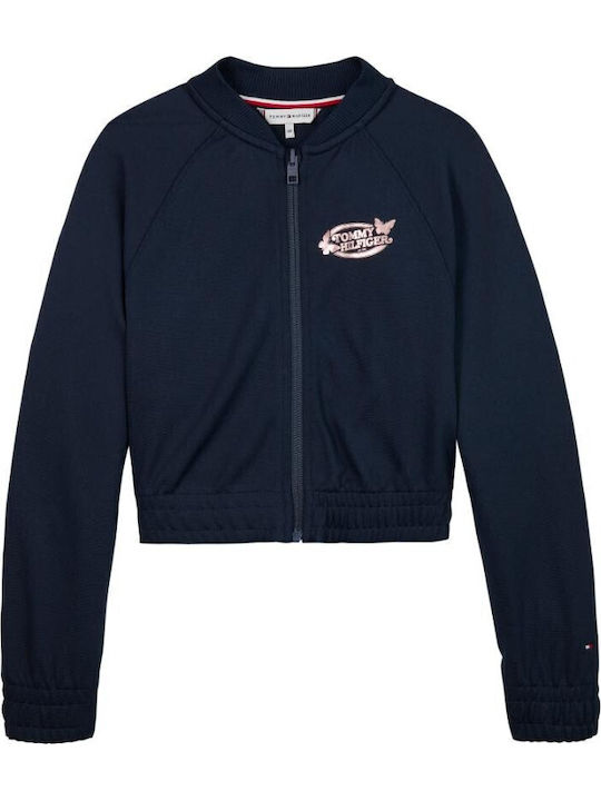 Kinderstrickjacke Dunkelblau
