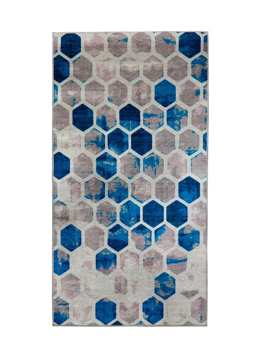 Conceptum Hypnose Rug Rectangular Blue-beige