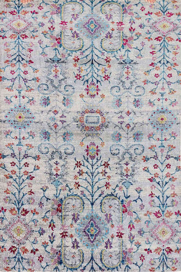 Conceptum Hypnose Wooson Χαλί Ορθογώνιο Blue-pink-grey 120x180cm
