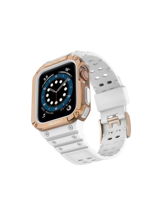 Eko Integral Tpu Ultimate Band Apple Watch 42 44 45mm White