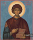 Artis Gilding & Restoring Saint Panteleimon Greek Orthodox Icon 14 X 17 Cm
