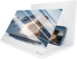 Avizar 12-inch Screen Amplifier Smartphone Hd Lens White