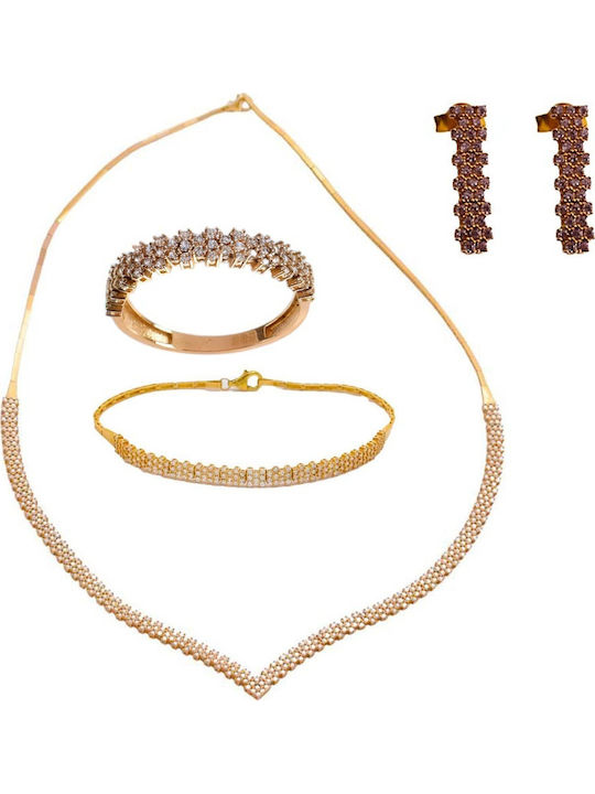 Gatsa Jewelry Set Made of 14K Gold Gatsa Jewelry Set Made of 14K Gold