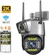 DJ294WYBM IP Cameră de Supraveghere Wi-Fi Full HD+ 4MP Rezistentă la apă cu Microfon