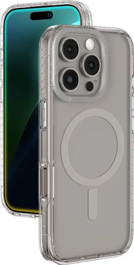 AmazingThing 360 Full Cover Σιλικόνης / Πλαστικό Γκρι (iPhone 16 Pro Max)