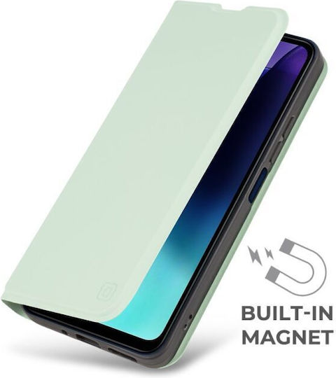 Obal:Me Smoothtouch Umschlag Rückseite Grün (Redmi 13C 5G)