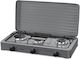 Silver Countertop Burner Flüssiggas Triple Gray