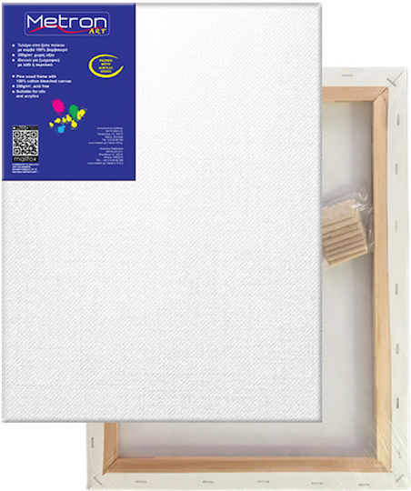 Metron Art Cotton Canvas Embroidery Hoop Simple 20x40cm