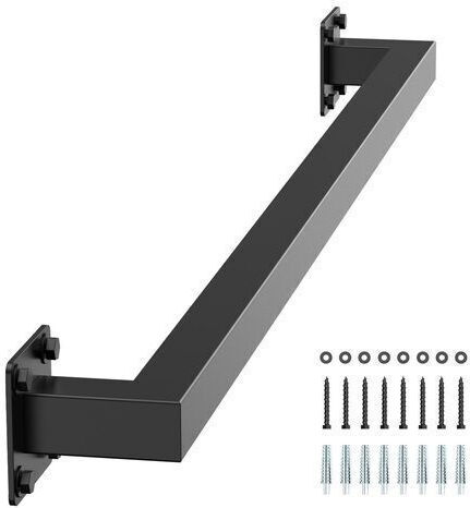 Balustradă Scări Oțel Vivatechnix Negru Mat Lungime 1215 Mm Tub Pătrat 30x30 Mm Negru
