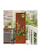 vidaXL Саксия Метал Rusty 50x140x140см.