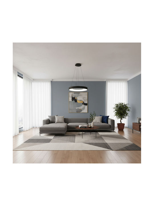 Home Lighting Lustră Negru 50x50x100cm.