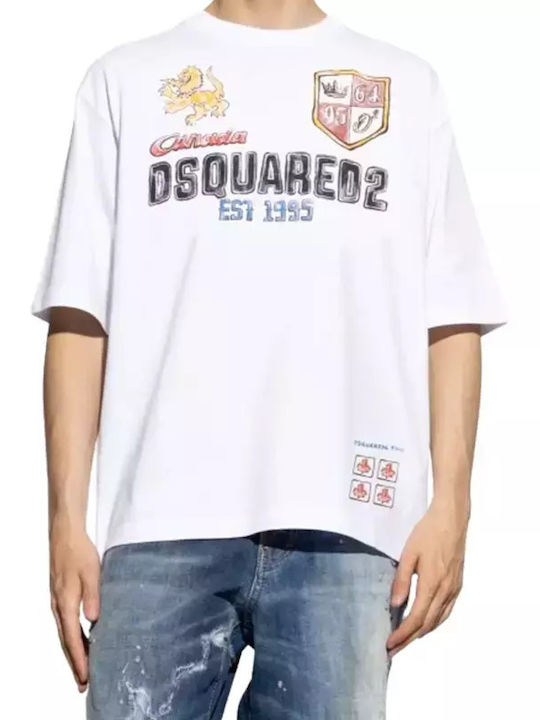 Tシャツ・カットソー DSQUARED2 Men T-shirt White S74GD1407S23009 100 Tシャツ・カットソー DSQUARED2 Men T-shirt White