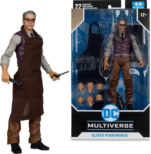 Batman V Superman Dawn Justice Dc Multiverse Action Figure Alfred Pennyworth 18 Cm
