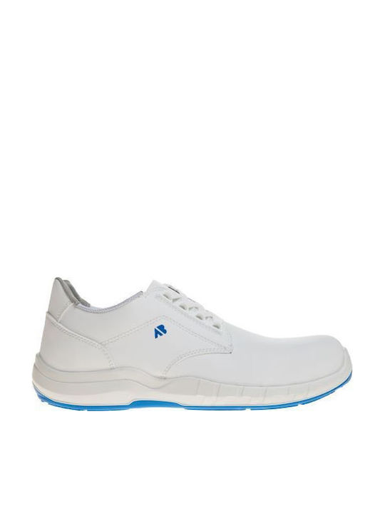 Aboutblu Safety Shoe White Brio White Low S2 FO SR ESD EN ISO 20345:2022 5245700-a