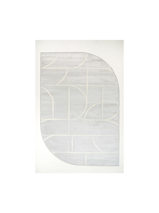 Ezzo Forma E460b2a Χαλί Τζακιού Διάδρομος Light Grey 80x150cm