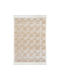 Ezzo Carlota E700c1w Teppich Kamin Rechteckig Synthetisch,Polyester/Cotton/Leather Cream