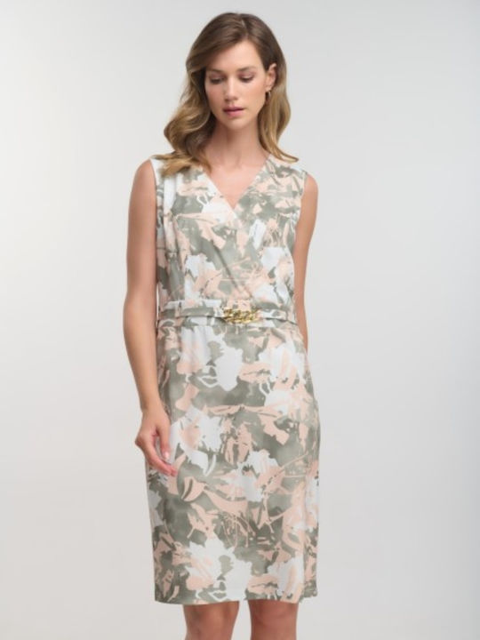 Rochie Midi De Vară Pentru Nuntă / Botez Khaki