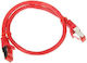 Telegärtner S/FTP Cat.6a Ethernet Network Cable 10m Red 1pcs